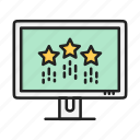 display, premium, rating, reward, star