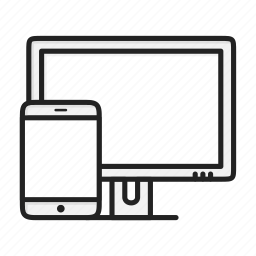 Adaptive, device, display, monitor, responsive, tablet icon - Download on Iconfinder