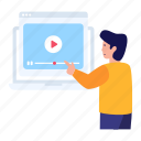 video lesson, video tutorial, video learning, video course, video study 
