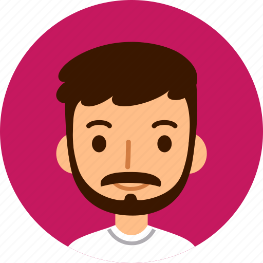 Man, avatar, face, male, hispanic, mustache, person icon - Download on Iconfinder