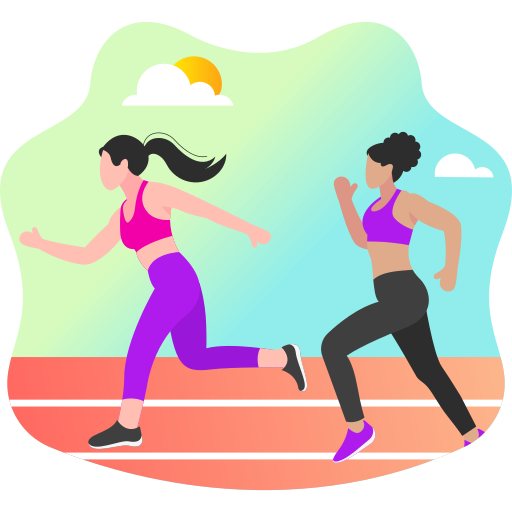Running, athelete, atheletics, diversity in inclusion, women icon - Download on Iconfinder