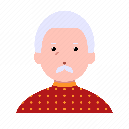 Person, avatar, user, man, old, father, grandfather icon - Download on Iconfinder