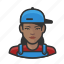 avatar, female, house, painter, user 