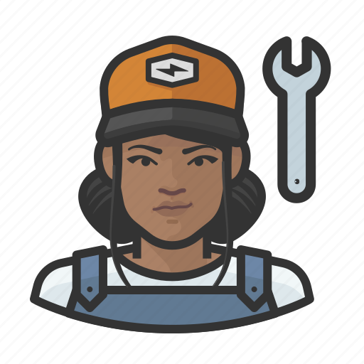 Avatar, female, mechanic, user, woman icon - Download on Iconfinder