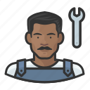 avatar, male, man, mechanic, user