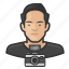 asian, avatar, male, man, photographer, user 