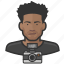avatar, male, man, photographer, user 