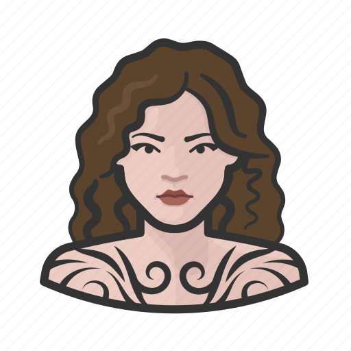 Avatar, female, tattooed, user, woman icon - Download on Iconfinder