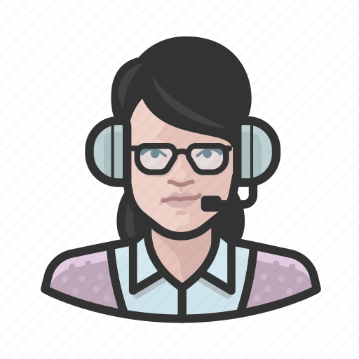 Announcer, avatar, female, user, white, woman icon - Download on Iconfinder