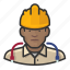 avatar, construction, hardhat, male, network, technician, user 
