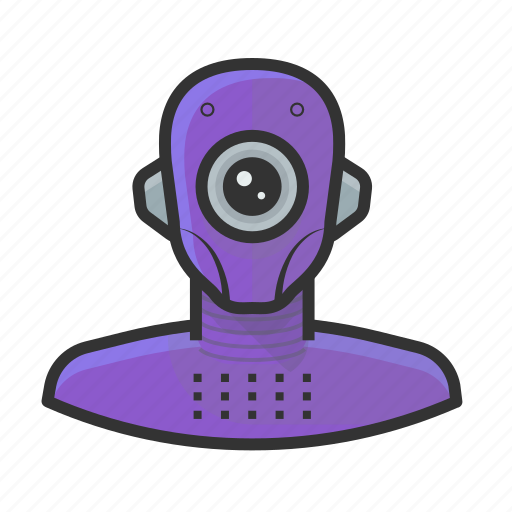 Android, avatar, cyborg, droid, robot, user icon - Download on Iconfinder