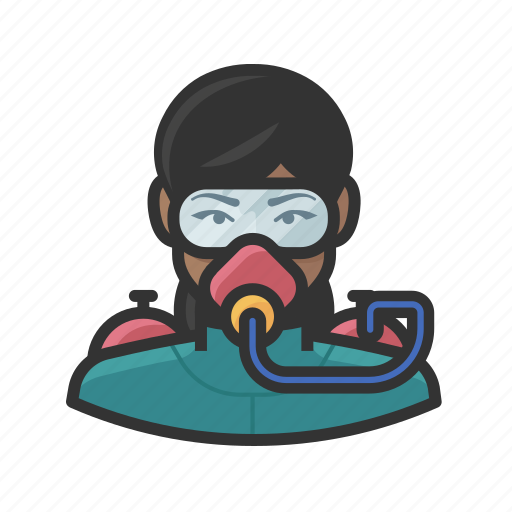Avatar, female, scuba, scuba diving, user, woman icon - Download on Iconfinder