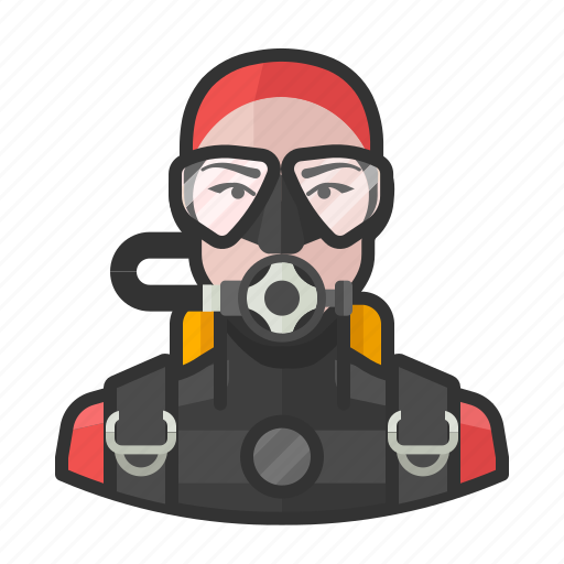 Avatar, scuba, scuba diving, user, woman icon - Download on Iconfinder