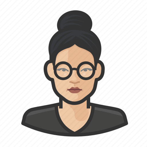 Asian, avatar, millennial, user, woman icon - Download on Iconfinder