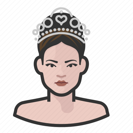 Avatar, pageant, princess, tiara, user, woman icon - Download on Iconfinder
