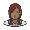 avatar, braids, user, woman