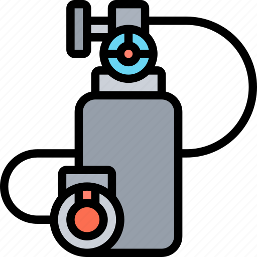 Oxygen, tank, gas, air, breath icon - Download on Iconfinder