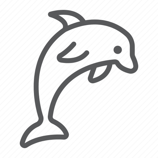 Animal, aquatic, dolphin, fish, nature, ocen, underwater icon - Download on Iconfinder