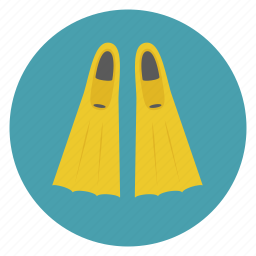 Dive, equipment, fins, flippers, ocean, sea icon - Download on Iconfinder