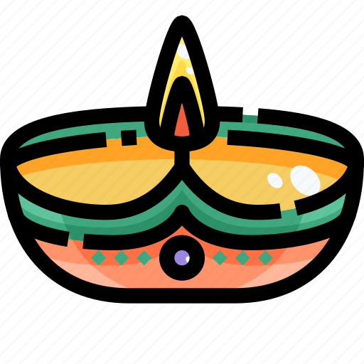 Candle, cultures, decoration, diwali, ornamental, religion icon - Download on Iconfinder