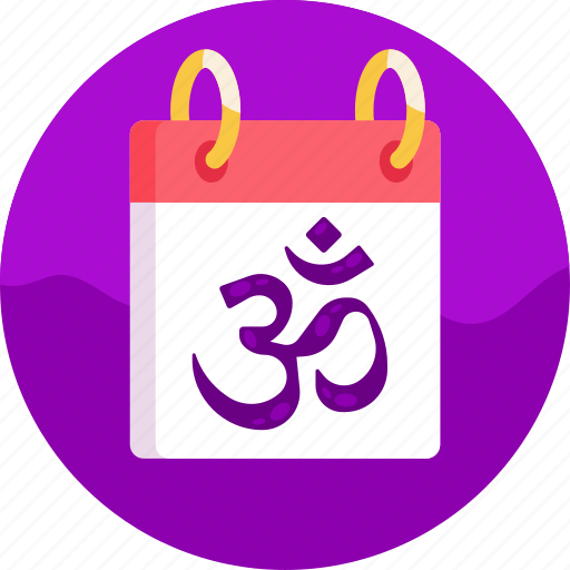 Calender, hindu calender, diwali, hindu festivals, hindu holiday icon - Download on Iconfinder