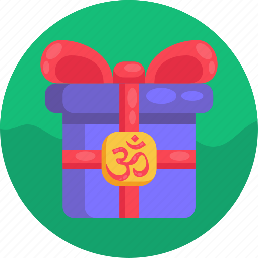 Diwali, gifts, festival, celebration, gift box icon - Download on Iconfinder