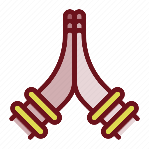 Hand, gesture, diwali, deepavali icon - Download on Iconfinder