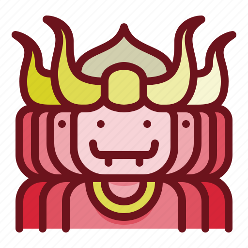 Ravana, diwali, deepavali, character, evil, male icon - Download on Iconfinder