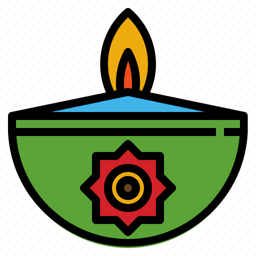 Diwali, candle, hinduism, festivity, spa icon - Download on Iconfinder