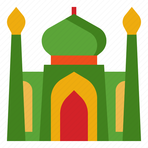 Taj, mahal, landmarks, india, mosque, monument icon - Download on Iconfinder