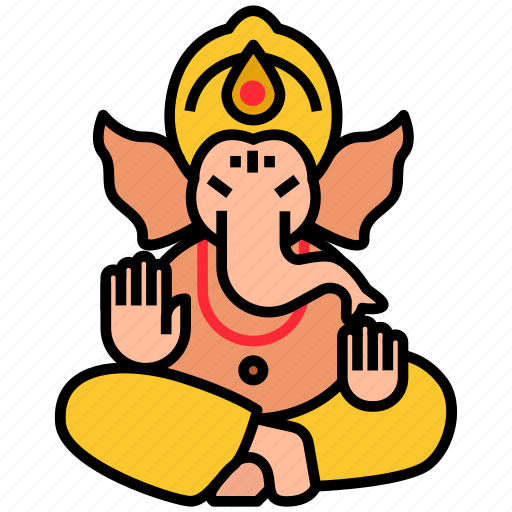 Diwali, ganesh, god, ganesha, elephant, ganpati icon - Download on Iconfinder