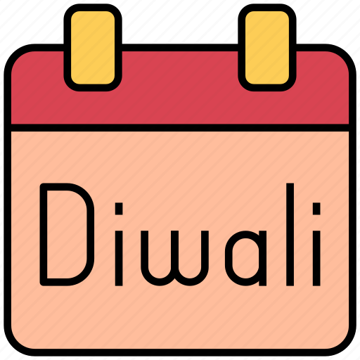 Diwali, calendar, date, festival, event icon - Download on Iconfinder