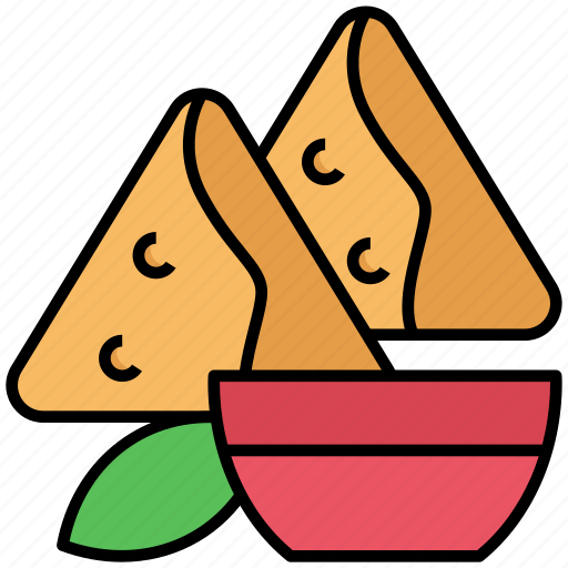 Diwali, samosa, food, fried, indian icon - Download on Iconfinder