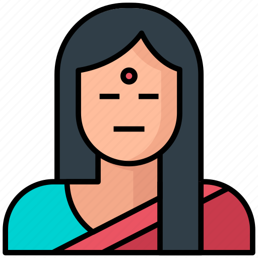 Diwali, hindu, woman, people icon - Download on Iconfinder