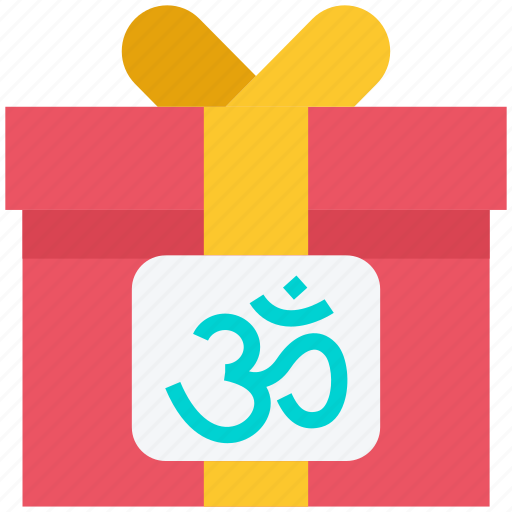 Diwali, gift, present, surprise, festival icon - Download on Iconfinder