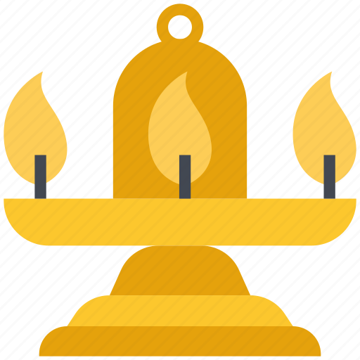 Diwali, deepam, oil lamp, festival, deepavali, light icon - Download on Iconfinder
