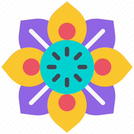 Diwali, mandala, flower, culture, india icon - Download on Iconfinder