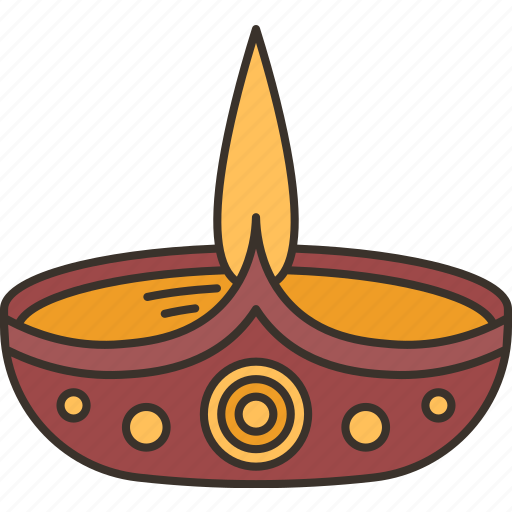 Diya, lantern, diwali, hindu, traditional icon - Download on Iconfinder