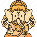 ganesha, lord, god, hinduism, religion