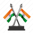 india, flag, india flag, national flag, patriotic, 3d icon, 3d illustration, 3d render, diwali 