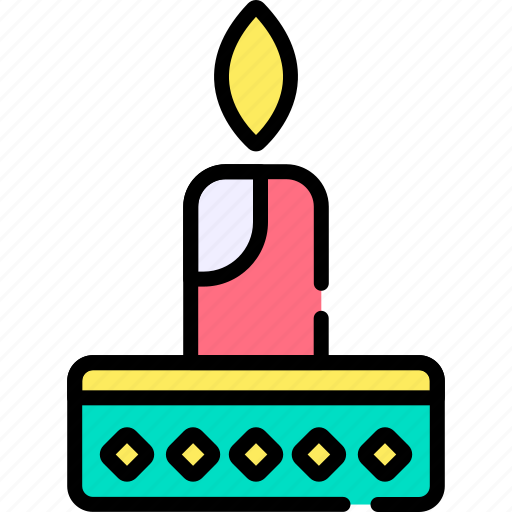 Diwali, candle, festival icon - Download on Iconfinder