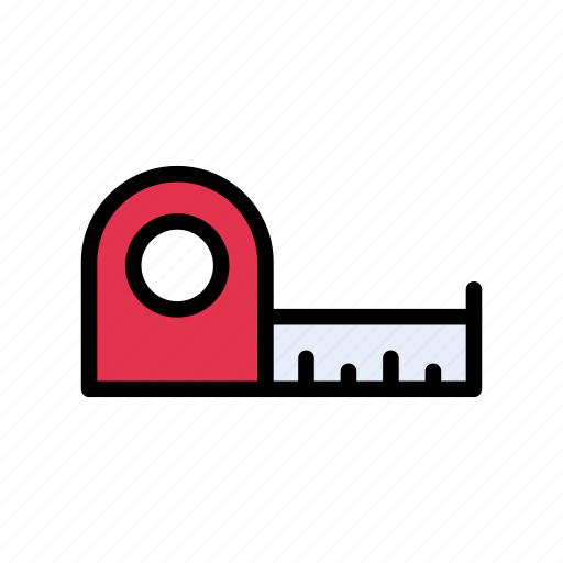 Construction, diy, measure, tape, tools icon - Download on Iconfinder