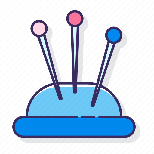 Pin, pincushion, sewing icon - Download on Iconfinder