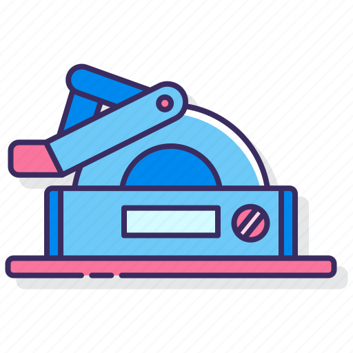 Machine, saw, tools, track icon - Download on Iconfinder
