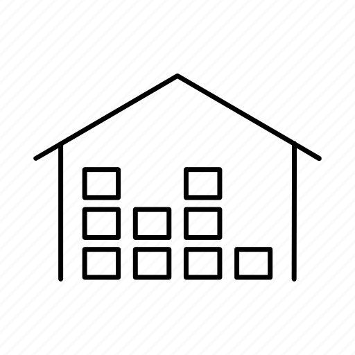 Warehouse, building, home, house icon - Download on Iconfinder