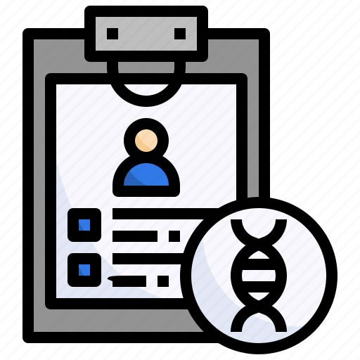 Test, results, dna, medical, file, report, document icon - Download on Iconfinder