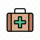 aid, bag, healthcare, kit, medical