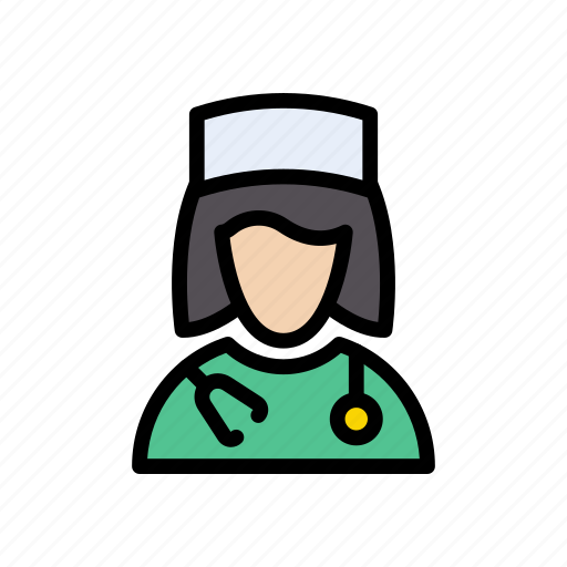 Checkup, doctor, female, specialist, stethoscope icon - Download on Iconfinder