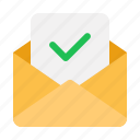 message, send, email, done, approved, check, tick, envelope