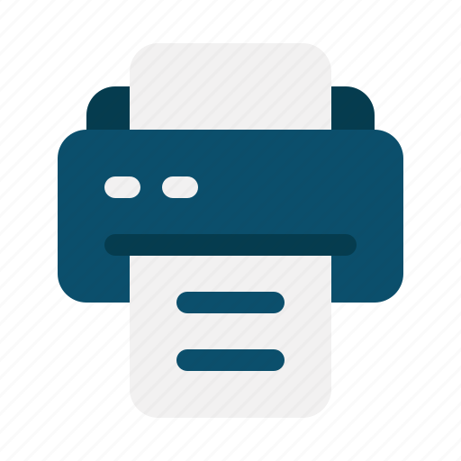 Print, paper, printer, ink, printing, technology, tools icon - Download on Iconfinder